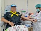 นักศึกษาวิชาทหารร่วมบริจาคโลหิตตามโครงการ “เติมโลหิต เพื่อชา ... Image 20