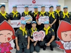 นักศึกษาวิชาทหารร่วมบริจาคโลหิตตามโครงการ “เติมโลหิต เพื่อชา ... Image 1