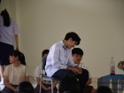 การแสดงละครพูด เรื่อง เห็นแก่ลูก ของนักเรียนขั้นมัธยมศึกษาปี ... Image 43