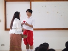 การแสดงละครพูด เรื่อง เห็นแก่ลูก ของนักเรียนขั้นมัธยมศึกษาปี ... Image 69