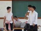 การแสดงละครพูด เรื่อง เห็นแก่ลูก ของนักเรียนขั้นมัธยมศึกษาปี ... Image 113