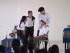 การแสดงละครพูด เรื่อง เห็นแก่ลูก ของนักเรียนขั้นมัธยมศึกษาปี ... Image 136