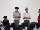 การแสดงละครพูด เรื่อง เห็นแก่ลูก ของนักเรียนขั้นมัธยมศึกษาปี ... Image 173