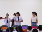 การแสดงละครพูด เรื่อง เห็นแก่ลูก ของนักเรียนขั้นมัธยมศึกษาปี ... Image 182